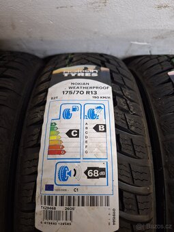 Nové celoroční pneu 175/70/13 Nokian - 5