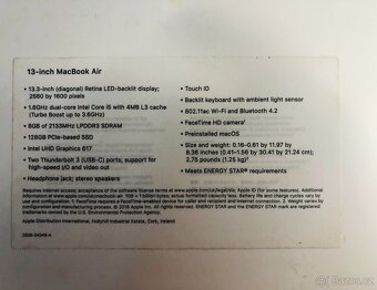 Apple MacBook Air (2018) 13,3" 128GB - 5