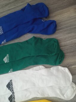 Detske stulpny ponožky na fotbal Adidas nové 5/8 let - 5