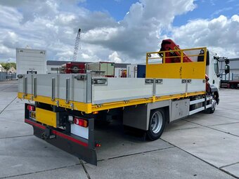 DAF LF 230 - valník s hydraulickou rukou Palfinger - 5