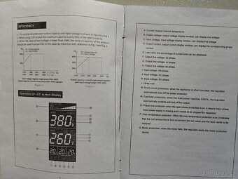 Třífázový regulátor napětí nový - 5