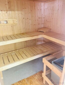 Finska sauna Karibu 2x2m 8kW - 5