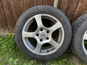 Sada kol bmw 5x120 r16 205/55/16 zimní pneu - 5