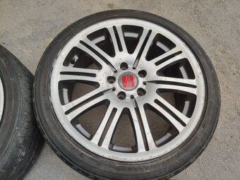 ALU disky 5x120 R19 s letními pneu 235/40 R19 - 5