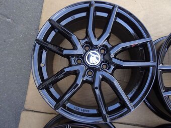 Alu disky černé na Škoda 17", 5x112, ET 52, šíře 7,5J - 5