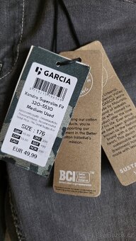 Dámské rifle NOVÉ Garcia Jeans vel. 176 - 5