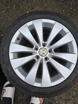 Prodám Alu kola 5x112 r17 s pneu - 5