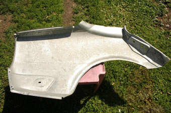 Levý zadní bok/blatník pozink. plech Škoda 105/120 - 5