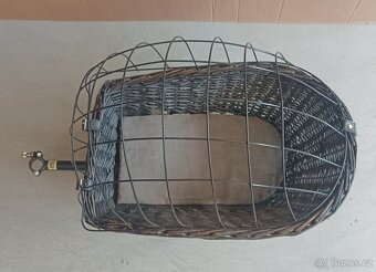 Trixie proutěný koš s nosičem na sedlovku, koš na psa, nosič - 5