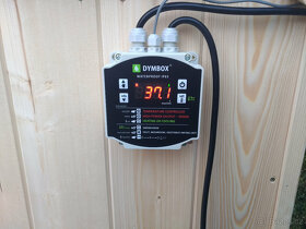 Elektrická dřevěná udírna s DYMBOXEM - 5