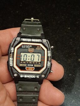 Digitální hodinky LEVIS - 5