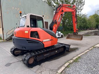 Pásový bagr KUBOTA KX080-3,8195 kg, Klima - 5