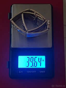 Zlato / zlatý panský náramek Versace 585/1000 - 5