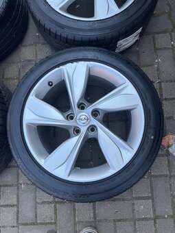 ORIGINÁL Alu OPEL INSIGNIA B R18, 5x115 - LETNÍ PNEU, TPMS - 5