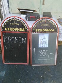 Plechová cedule poutač - 5