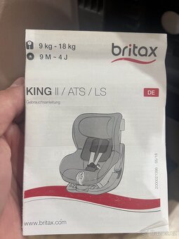 Dětska autosedačka Britax Römer KING II LS 9-18kg - 5