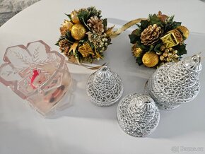 vánoce, dekorace, koule,stromeček,sušák - 5