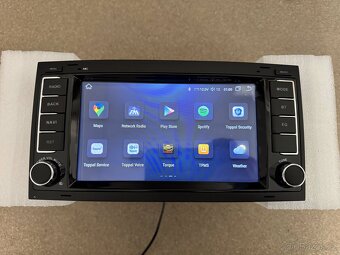 NOVÉ 7" Android 13 Autorádio - VW Transporter T5 a Touareg - 5