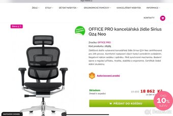 Kancelářská židle Office Pro Sirius - 5
