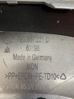 Nárazník Vw T6 Multivan Černá Metalíza 9X Nový originál - 5