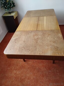 Stůl retro r.v. 1950 styl Halabala - 5