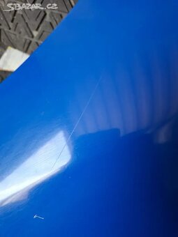 Levý přední blatník škoda fabia 2 , předface modrý - 5