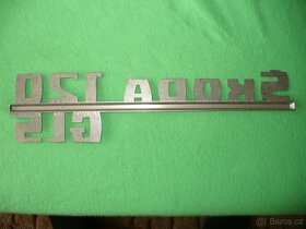 nápis Škoda 120 GLS - 5