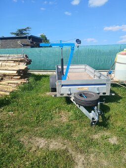 Prodám vlek na 750kg s nápravou na 1300kg - 5