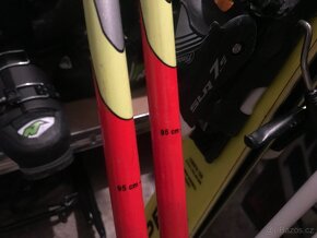 Sjezdové hole hulky Leki Racing Kids 95cm - 5