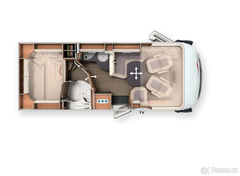 Carthago C-Tourer I 142 DB 6,85m Obytný vůz - 5