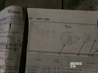 Whirlpool AWT 2285 - 5