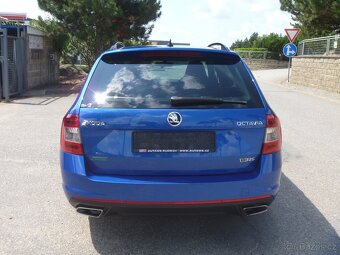 Škoda Octavia III 2.0TSI RS 162kW DSG 1.MAJITEL - 5