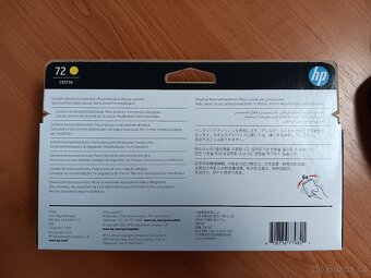 HP 72 (C9373A) - cartridge, Yellow (žlutá) - 5