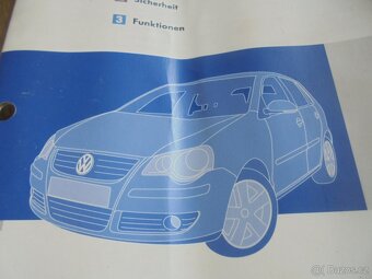 návod k obsluze, serviska VW POLO 9N (němčina) - 5