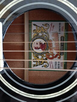 3/4 akustická kytara Oscar Schmidt OG1B-A-U + DÁREK polst - 5