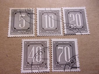 Poštovní známky DDR - 5