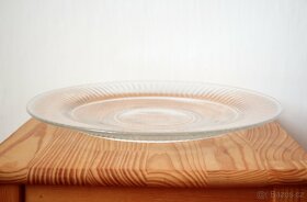 Vintage skleněný servírovací talíř (2) - 5
