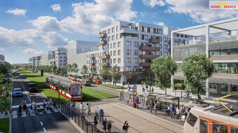 Byt 2+kk 45,1 m² v projektu Malý Háj, dům G4 - 5