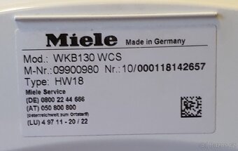 Pračka Miele W1 WKB130 WCS 8kg/1600ot./min/A+++ - 5