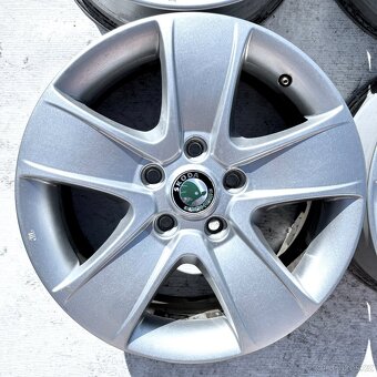 ORIGINÁLNÍ ALU ŠKODA OCTAVIA SUPERB YETI 16" 5x112 ET50 - 5