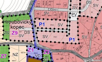 Stavební pozemek Hroubovice 761m2 LEVNĚ - 5