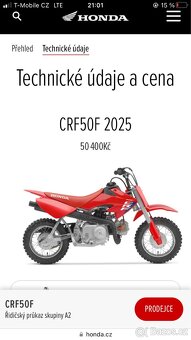 Honda crf50 - 5