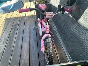 Dětské kolo Scott 16 + přilba, košík… - 5