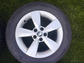 Litá kola 15 originál Škoda Rapid - 5