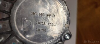 Vývěva 03G145209D nová pro motory 2,0TDI VW Audi Škoda - 5