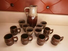 Retro kávová souprava- značená - 5