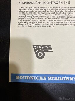 Prospekt ROSS Roudnice - návěsný podmítač PH1-413 - 5