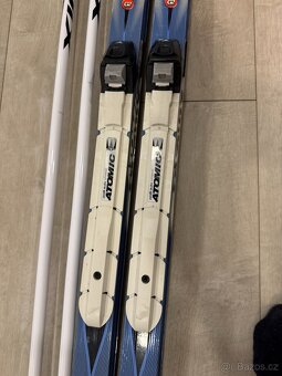 Běžkařský set - lyže + hůlky - 5