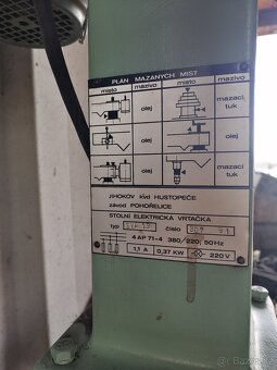 Stojanová vrtačka Jihokov Top stav - 5