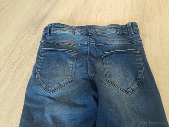 Slim fit džíny vel. 152 Name it - střední modrá - 5